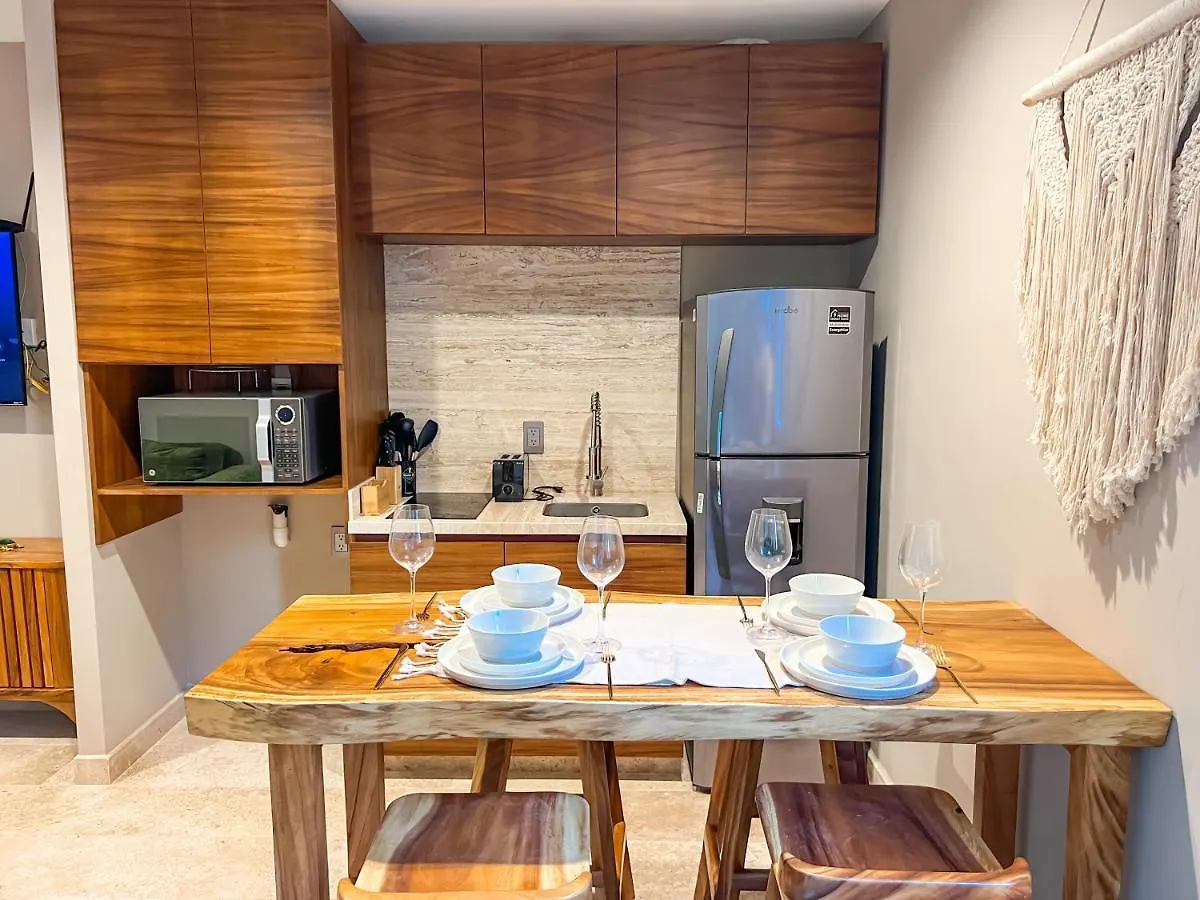 아파트 Brand New Tulum Luxury 2Bd 2Bath Condo With Rooftop Pool