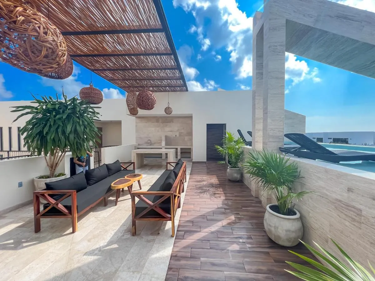 Brand New Tulum Luxury 2Bd 2Bath Condo With Rooftop Pool 0*,  멕시코