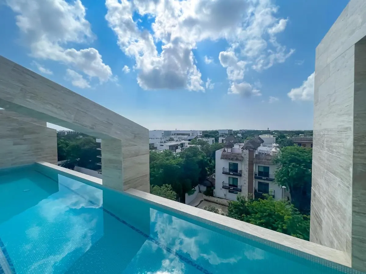 아파트 Brand New Tulum Luxury 2Bd 2Bath Condo With Rooftop Pool
